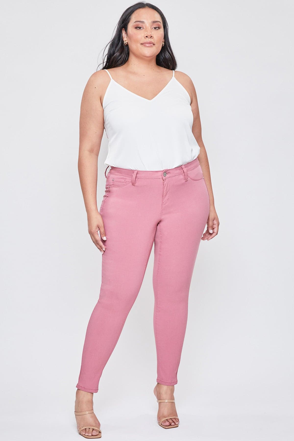 Women's Plus Hyperstretch Skinny Pants YMI JEANS